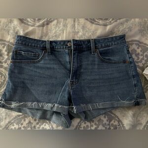 Abercrombie & Fitch Blue Jean Shorts